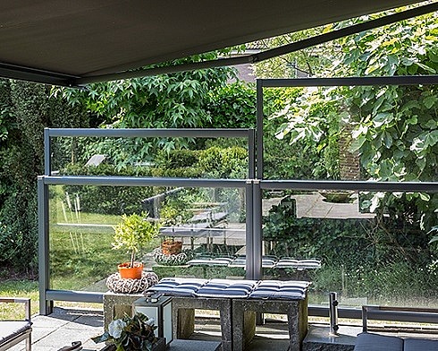 Windscherm in glas Pare vent V745 Luderitz Antracietstructuur 02 resize