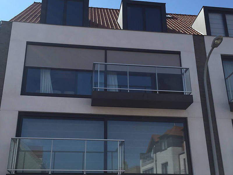 Screen laagstaande zon