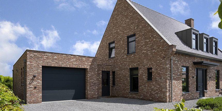 Sectionaalpoort Garagedeur VBV antraciet 2021