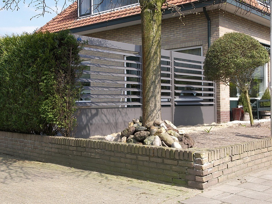 Tuinafscheiding - Verano product - windbescherming - tuinscherm - bescherming tegen de wind - sfeer 3